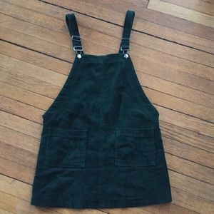 Green corduroy jumper